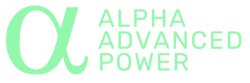 Logo for alpha advanced power